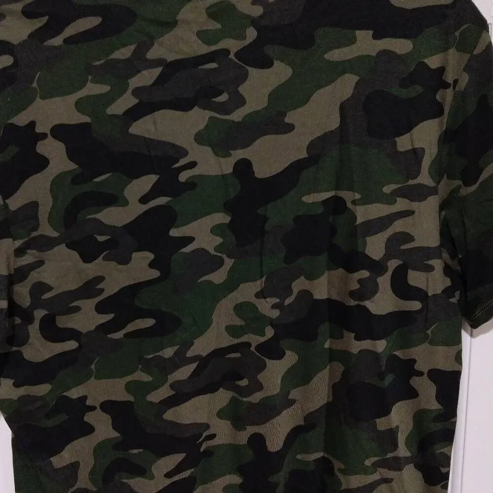 Guess Los Angeles Camo T-shirt Medium - Picture 5 of 10